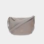 Malá gondola crossbody Manon taupe/zlato