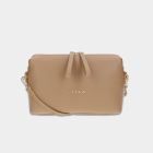 Malé crossbody Hill cappucino/zlato